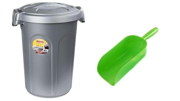 Futtertonne mit deckel